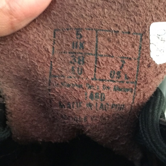 DR Martens Cherry Lace Red Docs 1460 Boots Size 38 - Picture 10 of 16